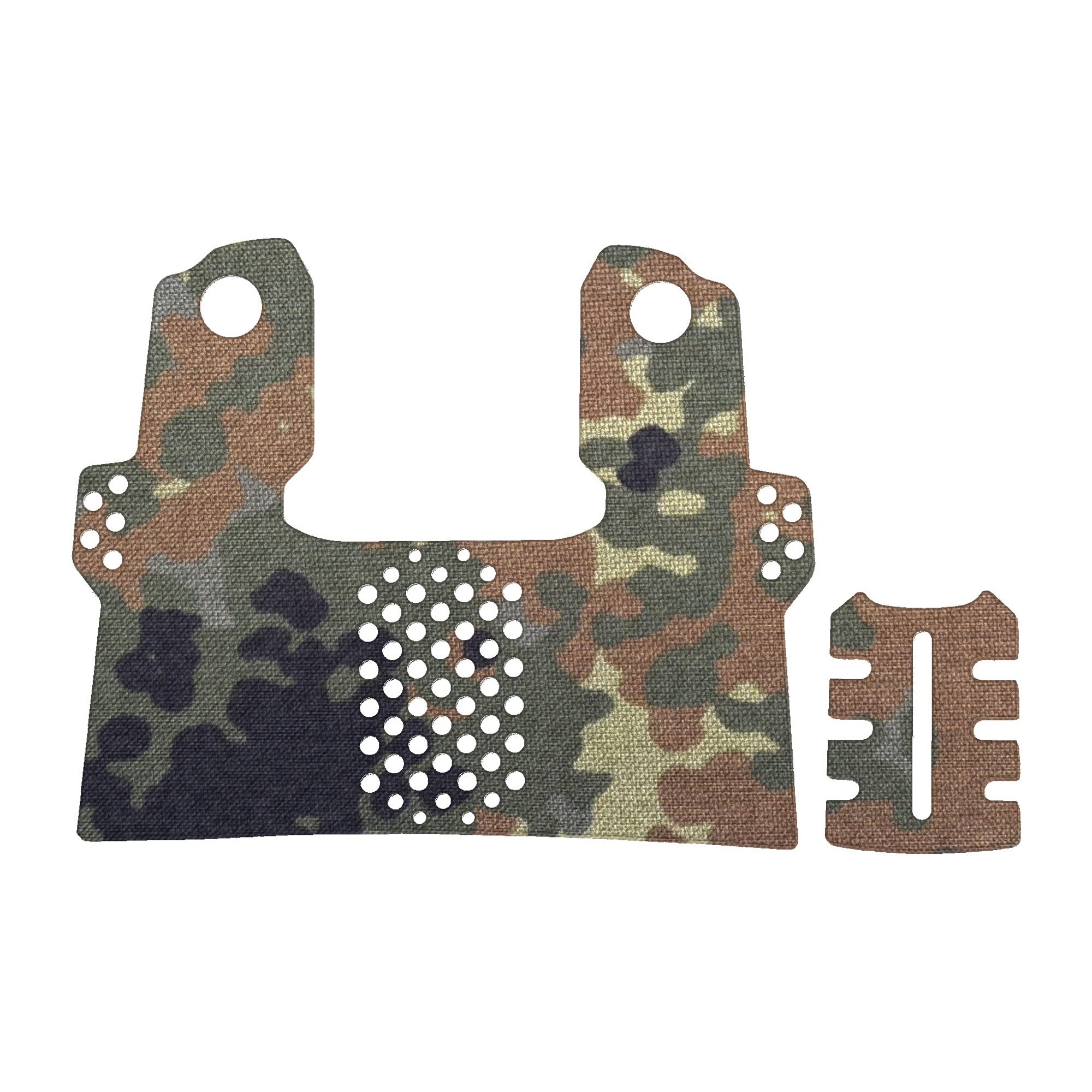 Kimber 2K11 grip wrap kit outline, Flecktarn