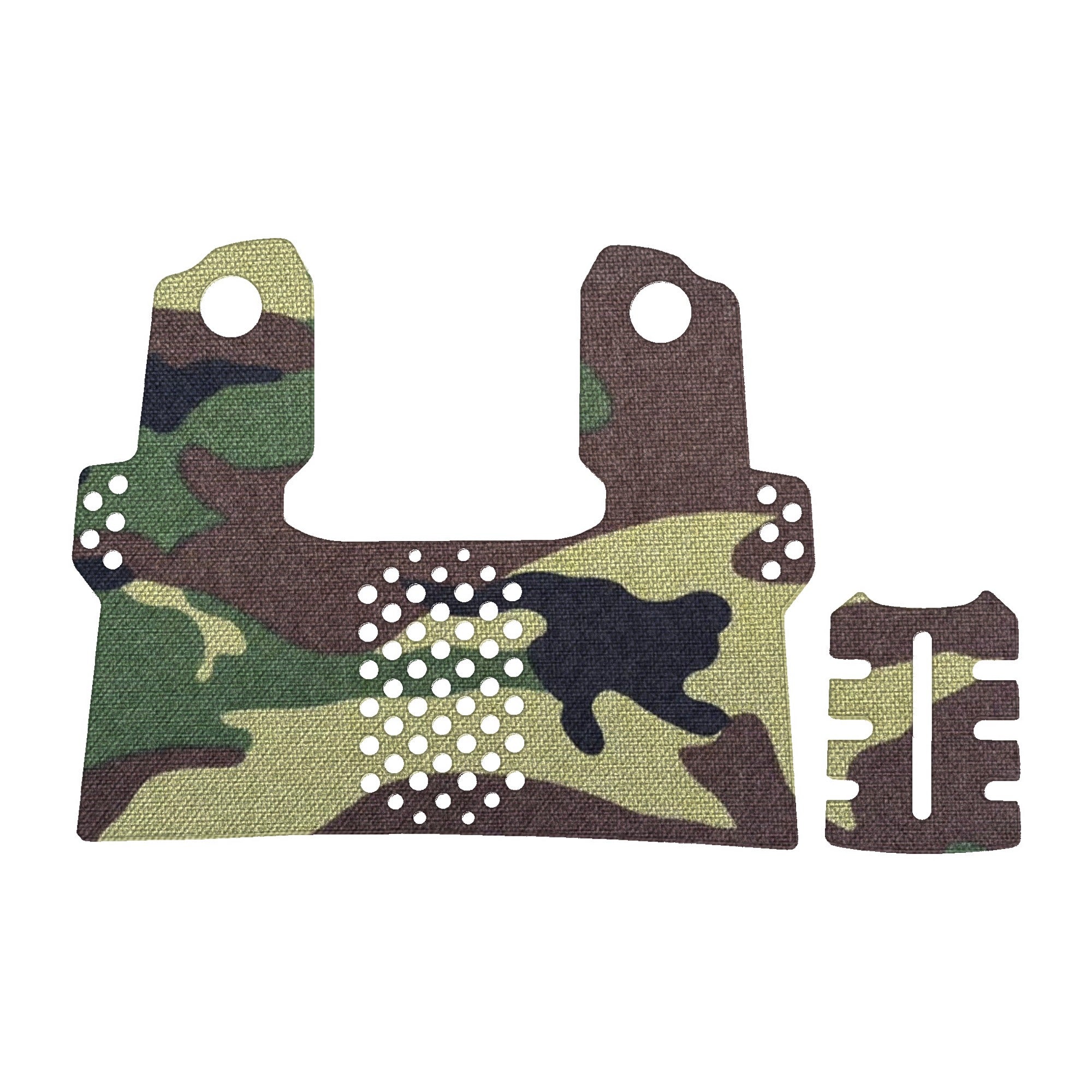 Kimber 2K11 grip wrap kit outline, M81 Woodland