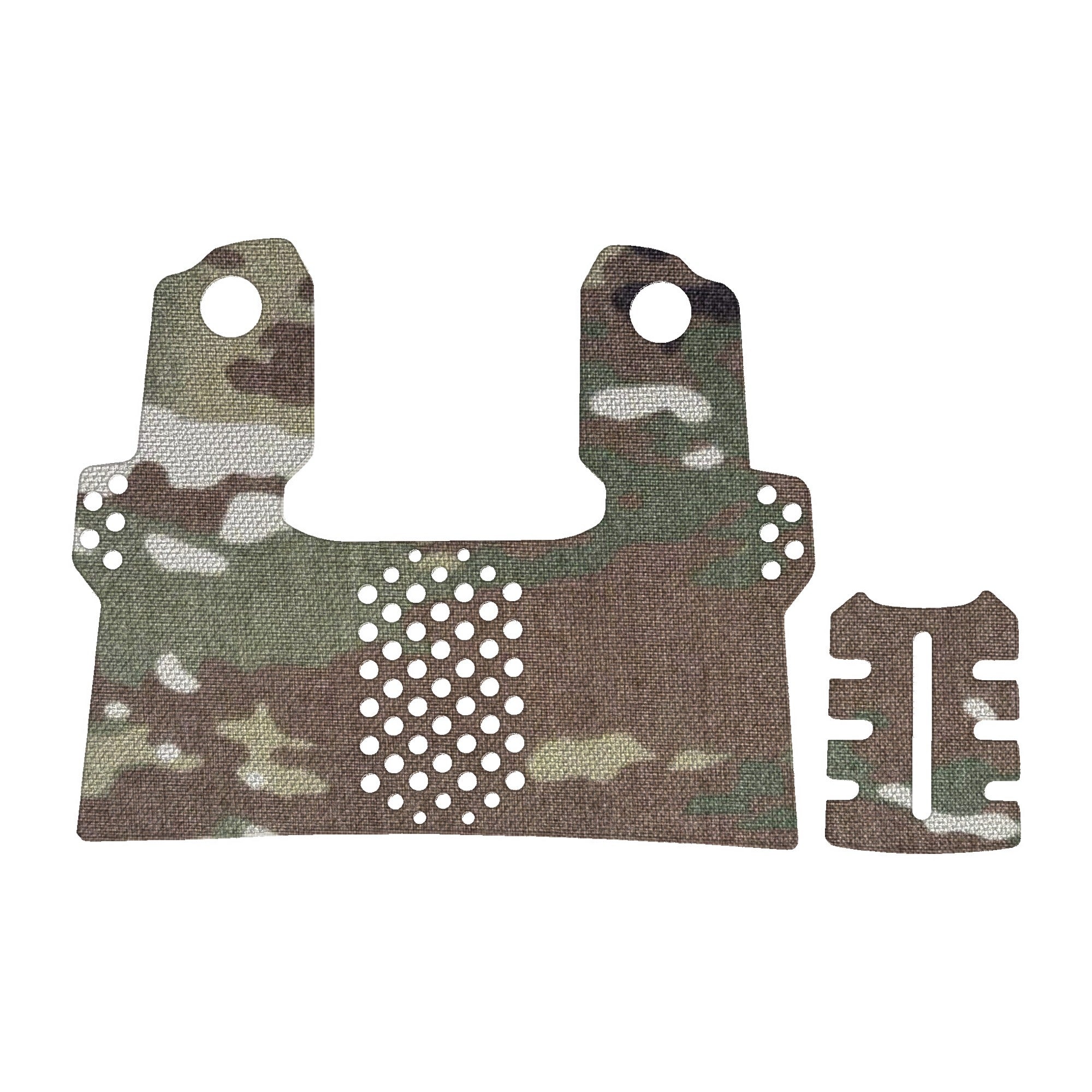 Kimber 2K11 grip wrap kit outline, MultiCam