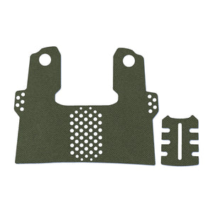 Kimber 2K11 grip wrap kit outline, OD Green