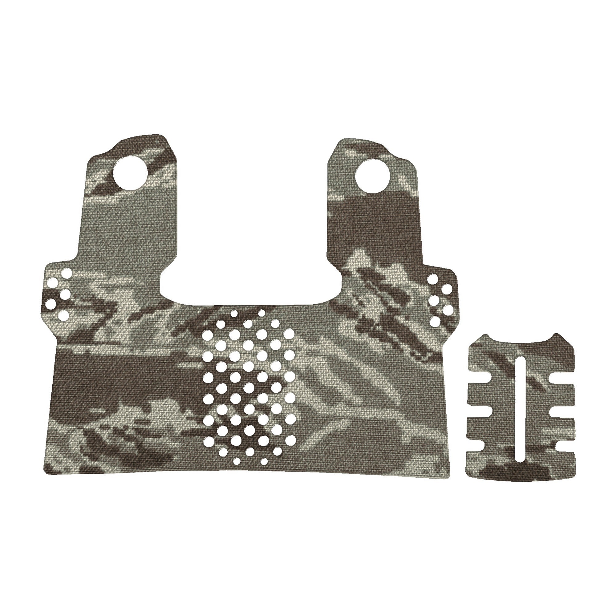 Kimber 2K11 grip wrap kit outline, Tiger Stripe (ABU)