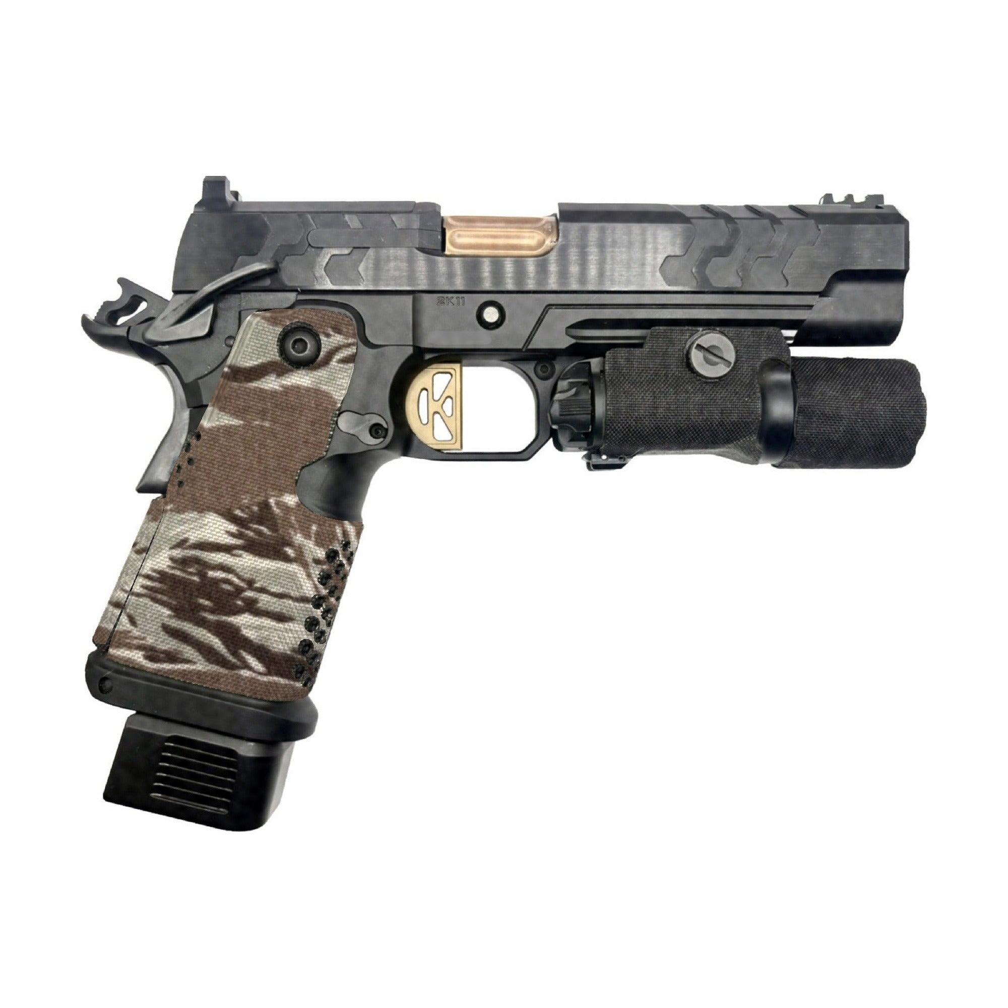 Kimber 2K11 Cordura grip wrap, Tiger Stripe (Desert)
