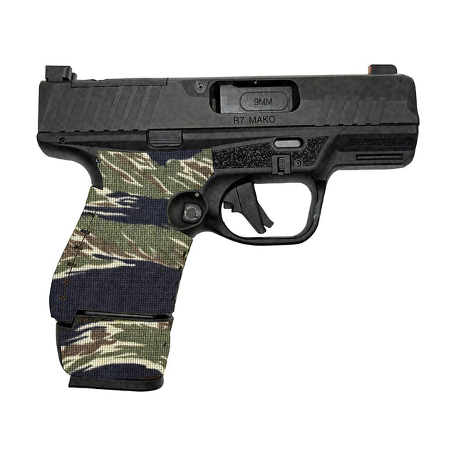 Kimber R7 Mako Cordura grip wrap, Tiger Stripe (Green/Black)