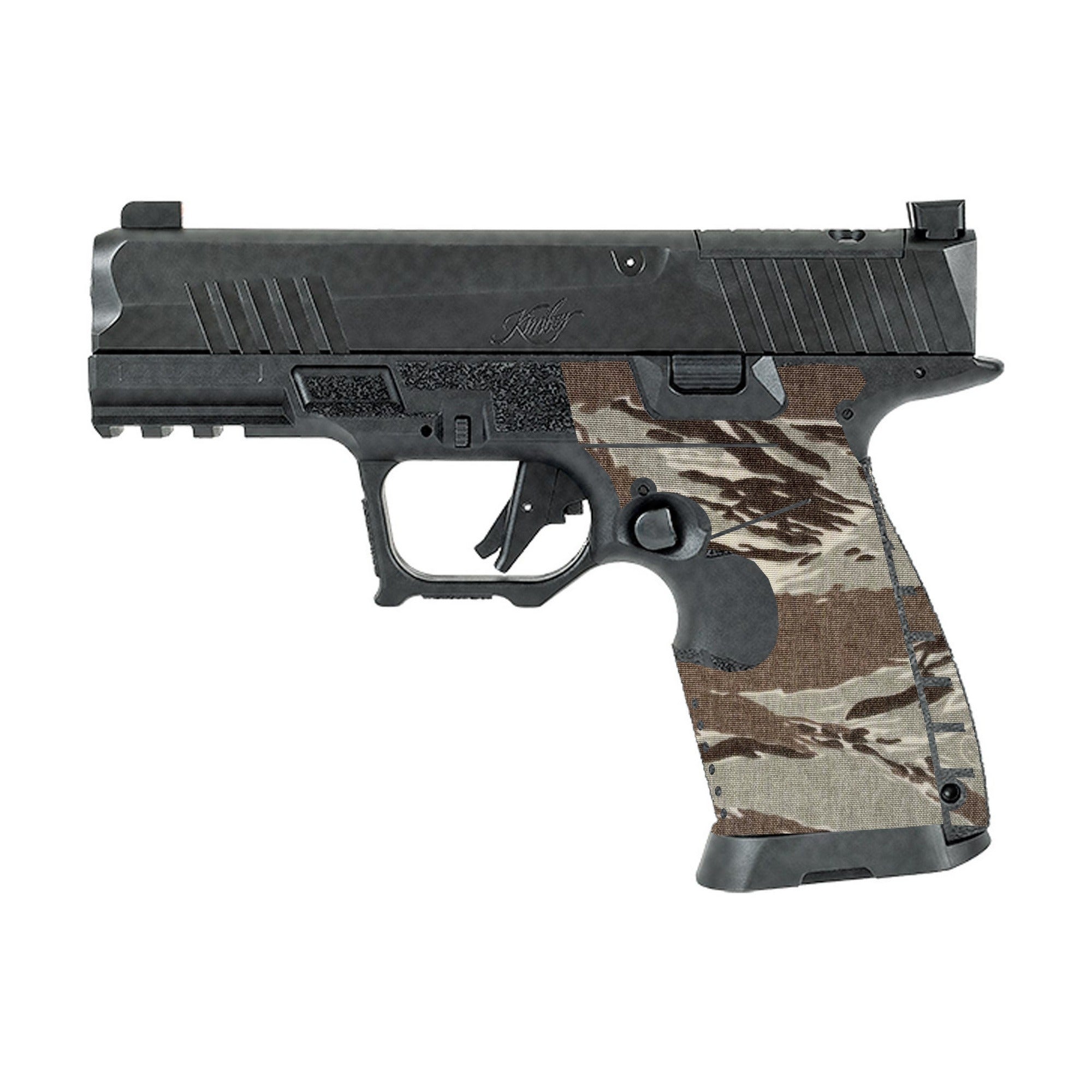 Kimber R7 Mako (Carbon Compact) Cordura grip wrap, Tiger Stripe (ABU)