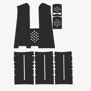 Grip Kit for Magpul MIAD Gen 1.1 - die-cut Cordura 1000D kit pieces in Black - Combat Textiles