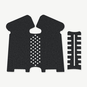 Grip Kit for Magpul MOE AK - die-cut Cordura 1000D kit pieces in Black - Combat Textiles