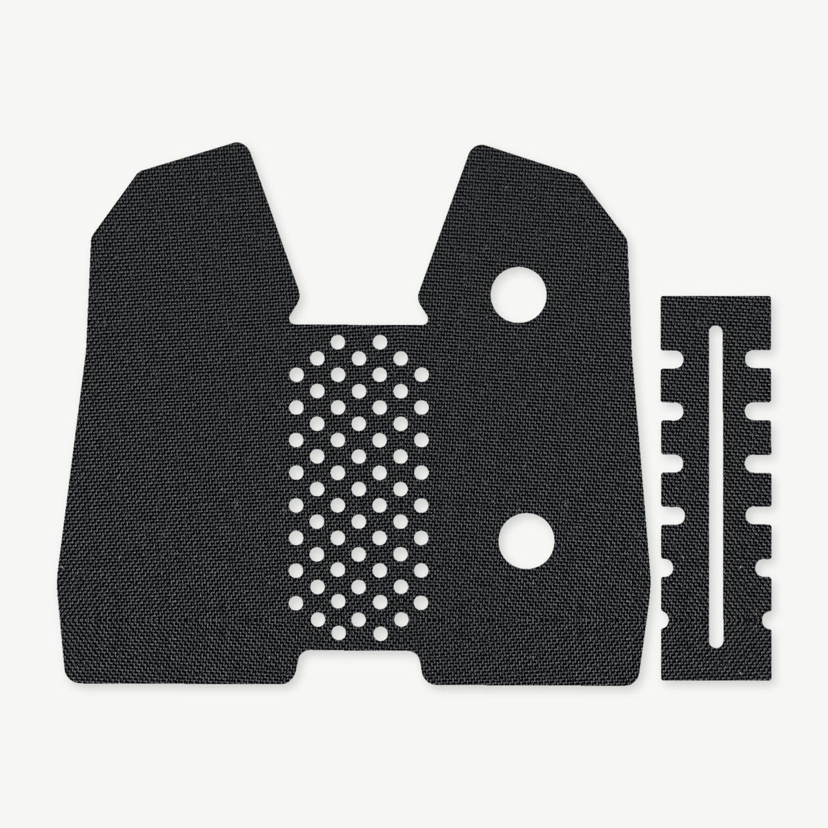 Grip Kit for Magpul MOE EVO - die-cut Cordura 1000D kit pieces in Black - Combat Textiles