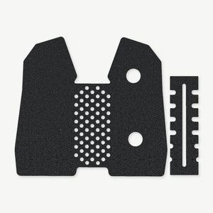 Grip Kit for Magpul MOE EVO - die-cut Cordura 1000D kit pieces in Black - Combat Textiles