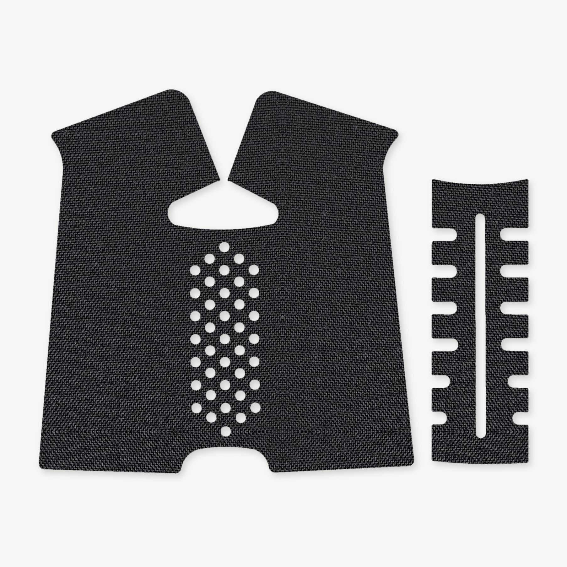 Grip Kit for Magpul MOE-SL - die-cut Cordura 1000D kit pieces in Black - Combat Textiles