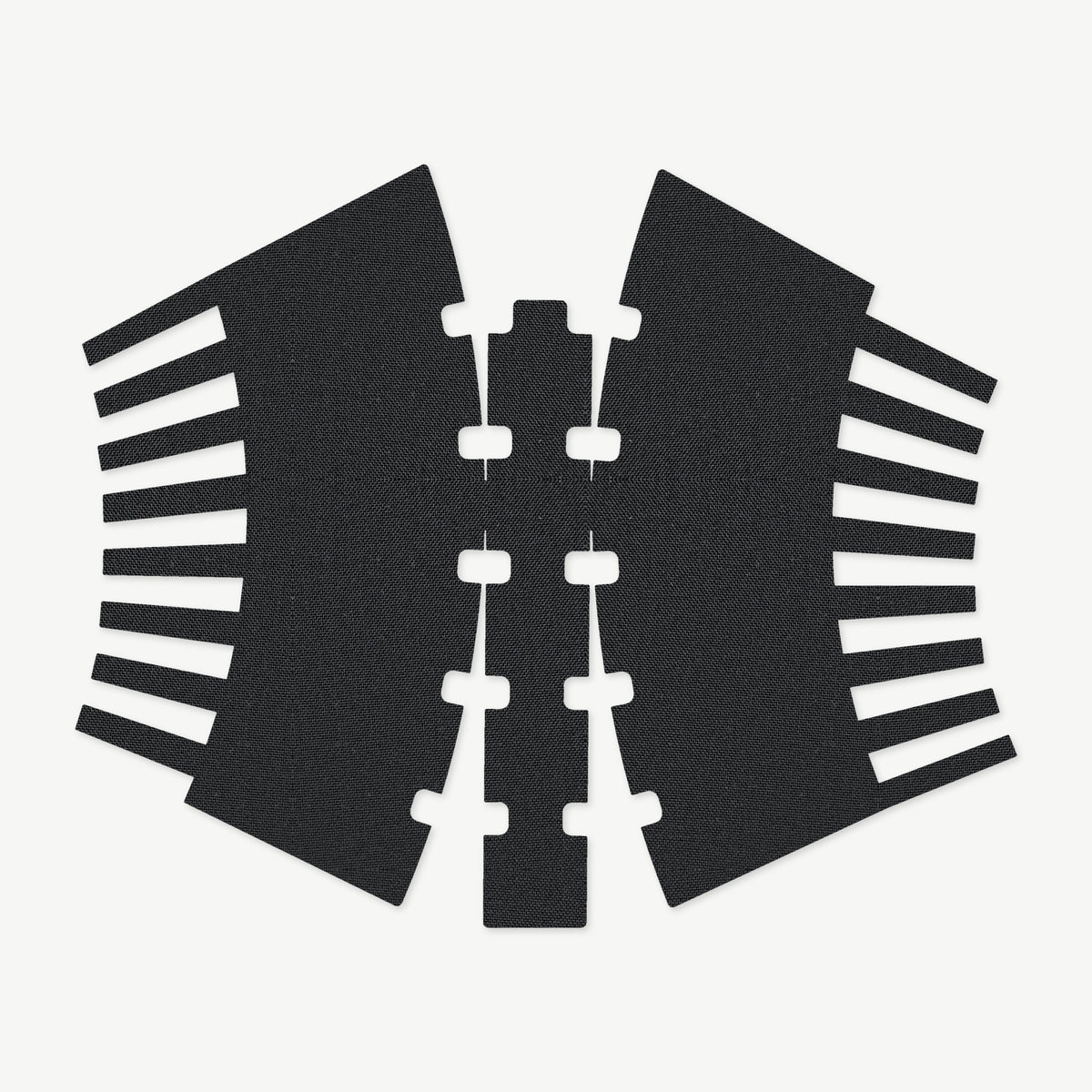 Mag Wrap Kit for Magpul PMAG 30 AK/AKM Gen 3 - die-cut Cordura 1000D kit pieces in Black - Combat Textiles