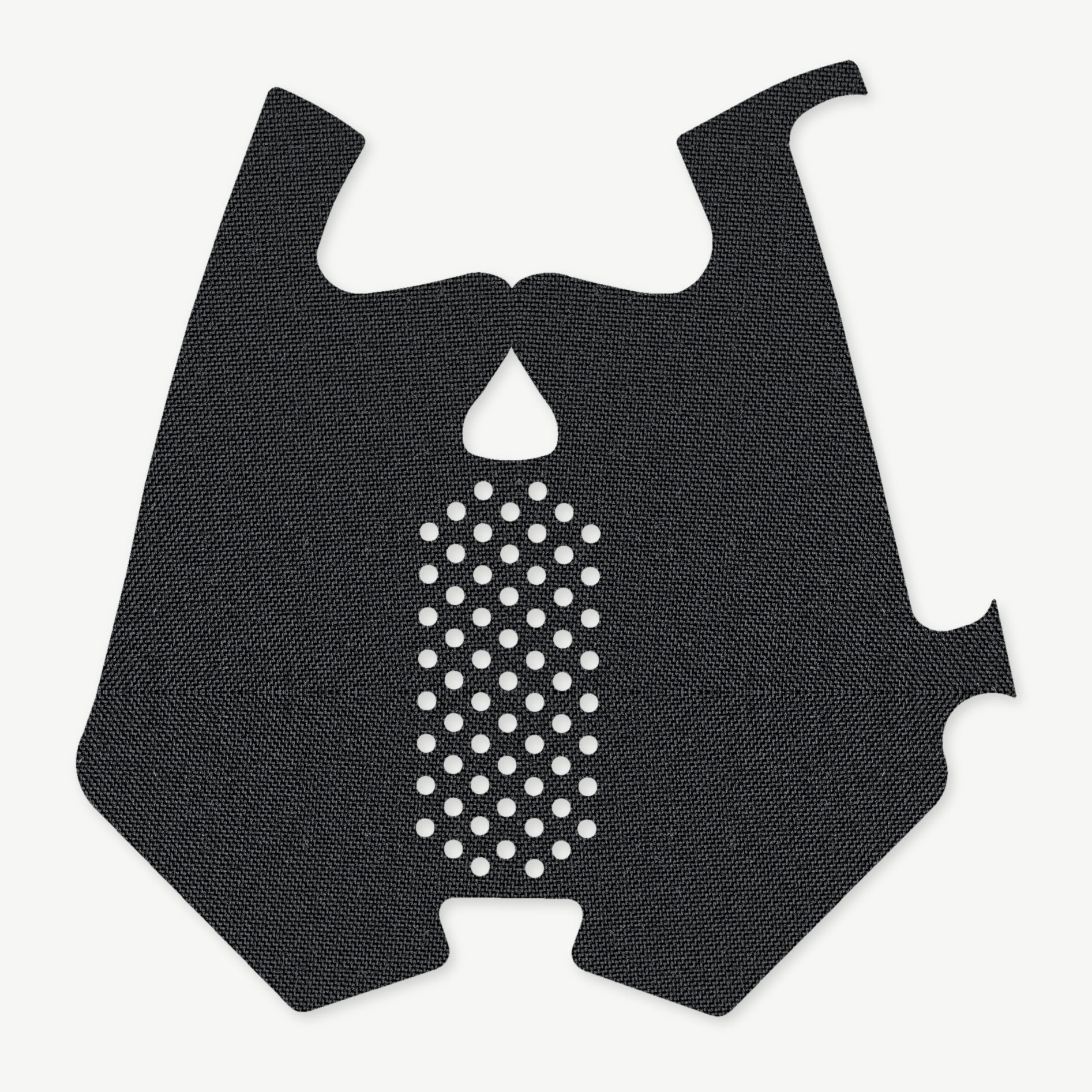 Grip Kit for Magpul SGA — Remington 870 - die-cut Cordura 1000D kit pieces in Black - Combat Textiles