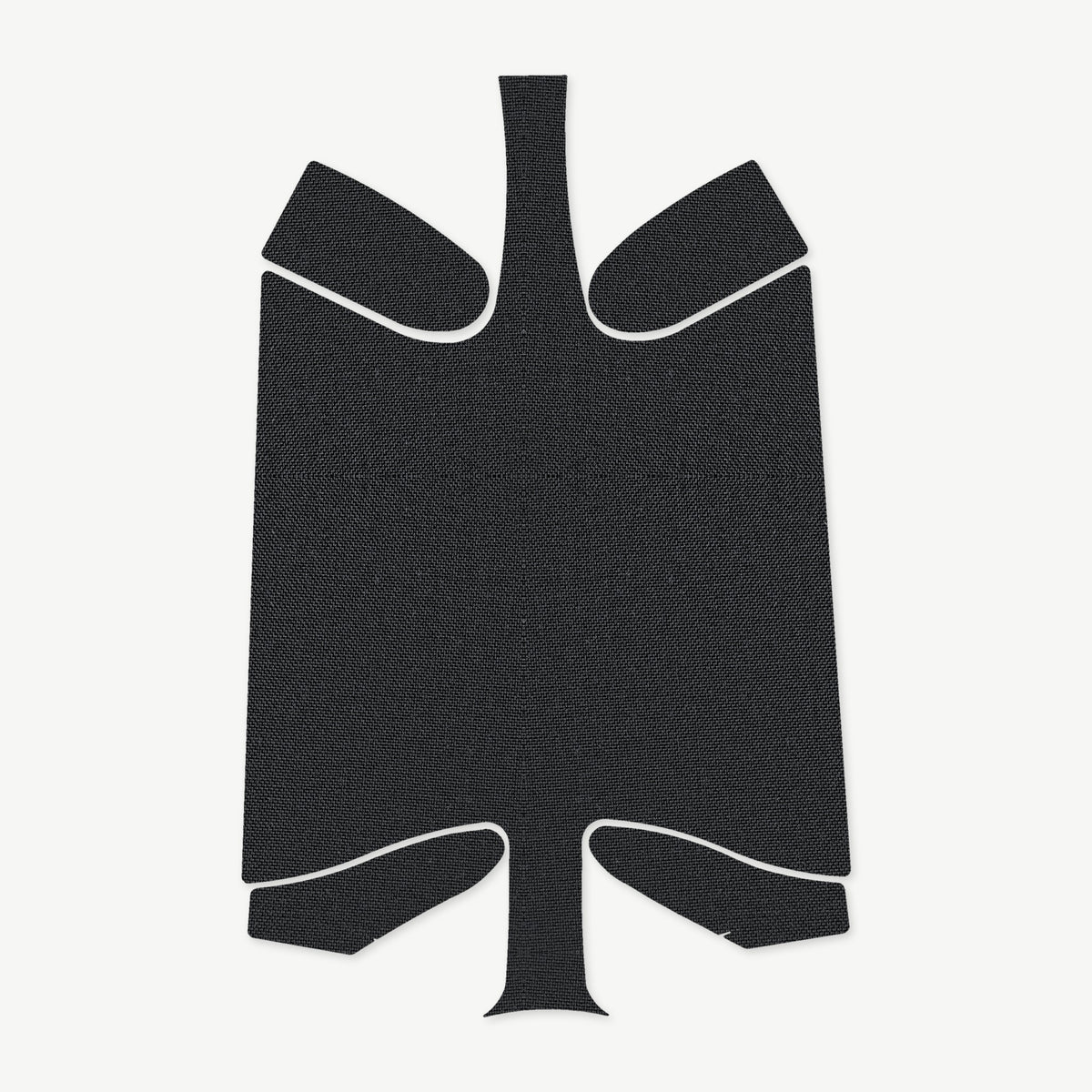 Stock Wrap Kit for Magpul SGA — Remington 870 - die-cut Cordura 1000D kit pieces in Black - Combat Textiles