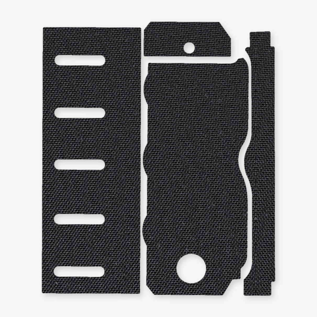 Light Wrap Kit for Modlite PL-350C - die-cut Cordura 1000D kit pieces in Black - Combat Textiles