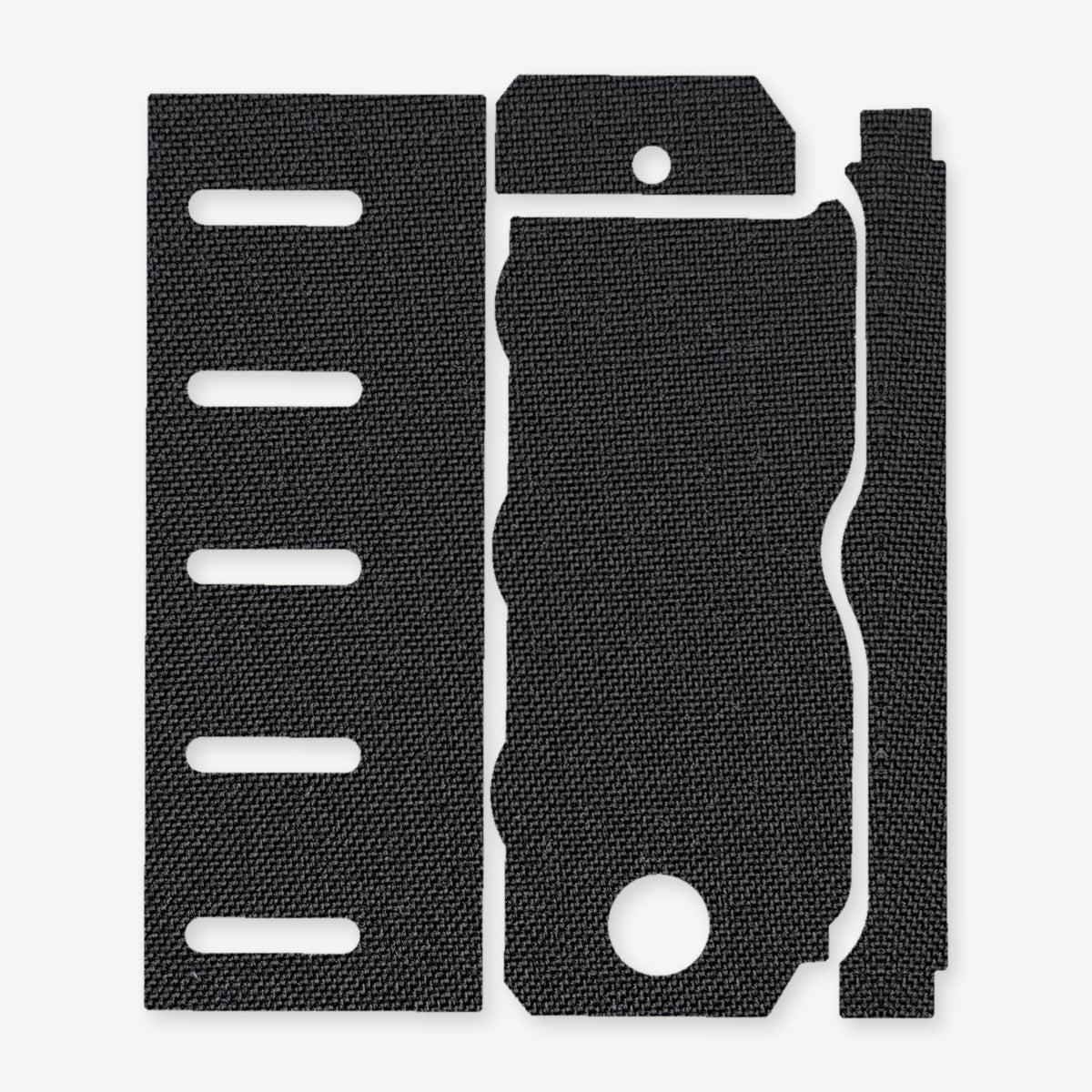 Light Wrap Kit for Modlite PL-350C - die-cut Cordura 1000D kit pieces in Black - Combat Textiles