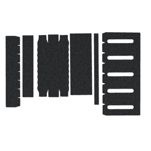 Modlite 18650 Rifle Light (PLHv2, v3/OKW v2) light wrap kit outline, Black