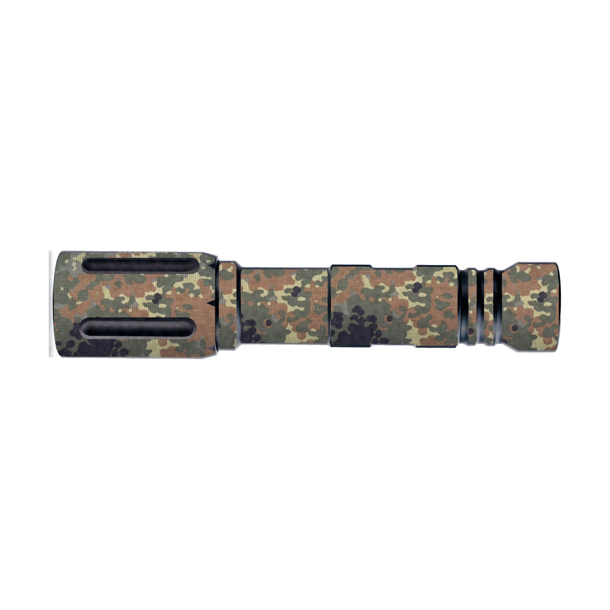 Modlite 18650 Rifle Light (PLHv2, v3/OKW v2) Cordura light wrap, Flecktarn