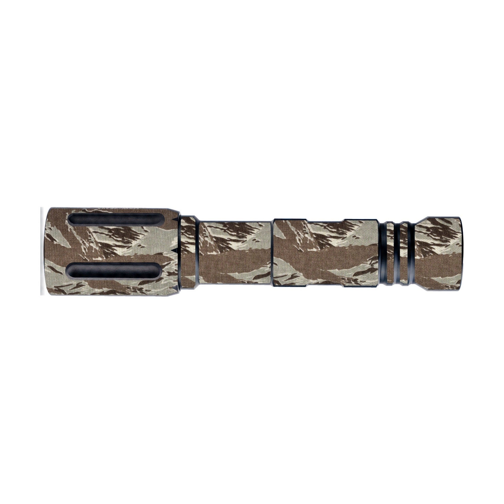 Modlite 18650 Rifle Light (PLHv2, v3/OKW v2) Cordura light wrap, Tiger Stripe (Desert)