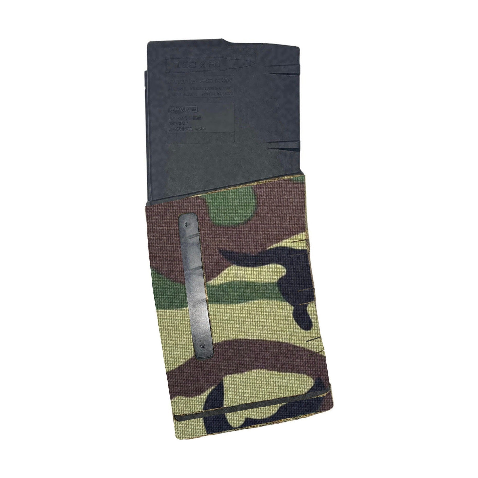 Magpul PMAG 25 M118 Gen M3 (308/7.62x51) Cordura mag wrap, M81 Woodland