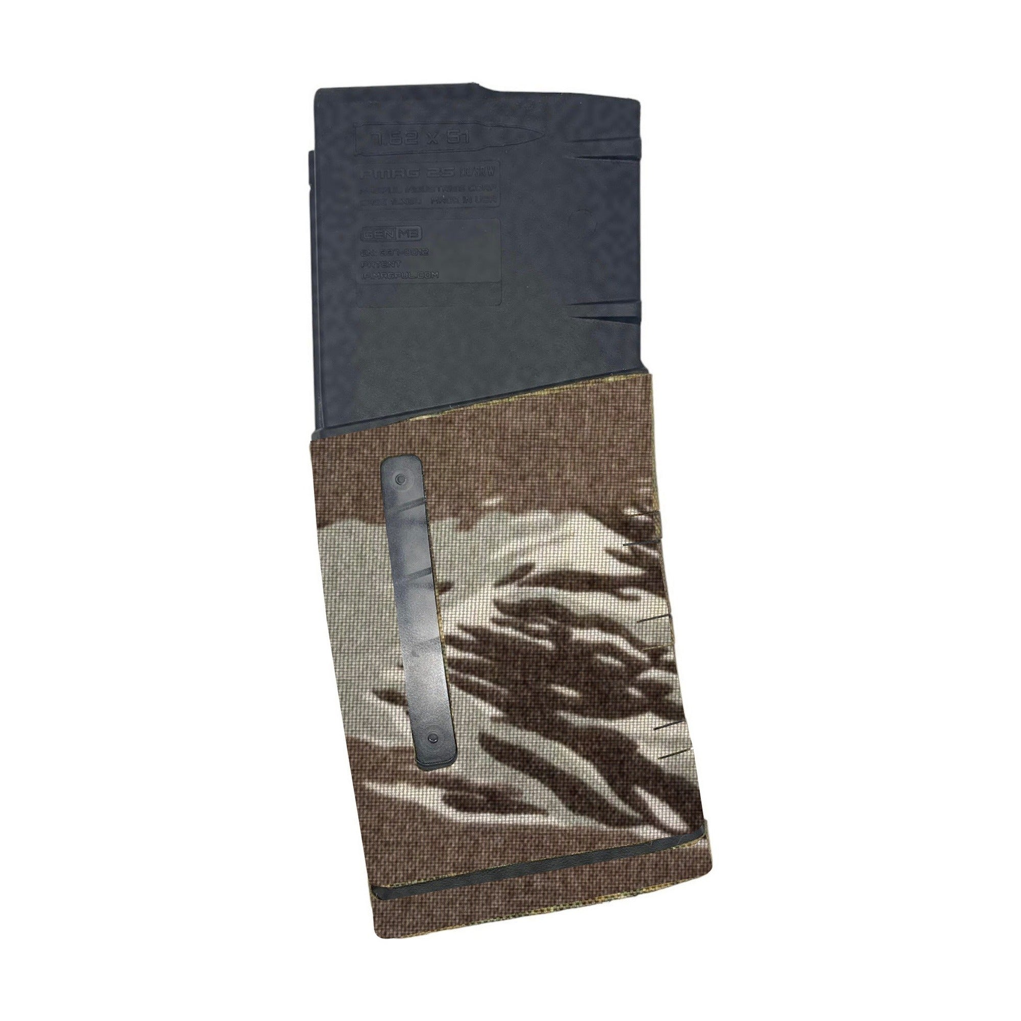 Magpul PMAG 25 M118 Gen M3 (308/7.62x51) Cordura mag wrap, Tiger Stripe (Desert)