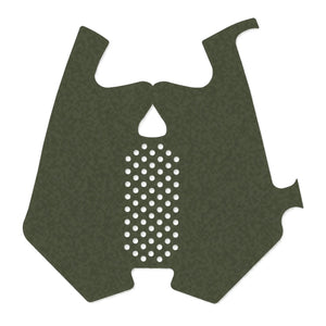Magpul SGA — Remington 870 grip wrap kit outline, OD Green