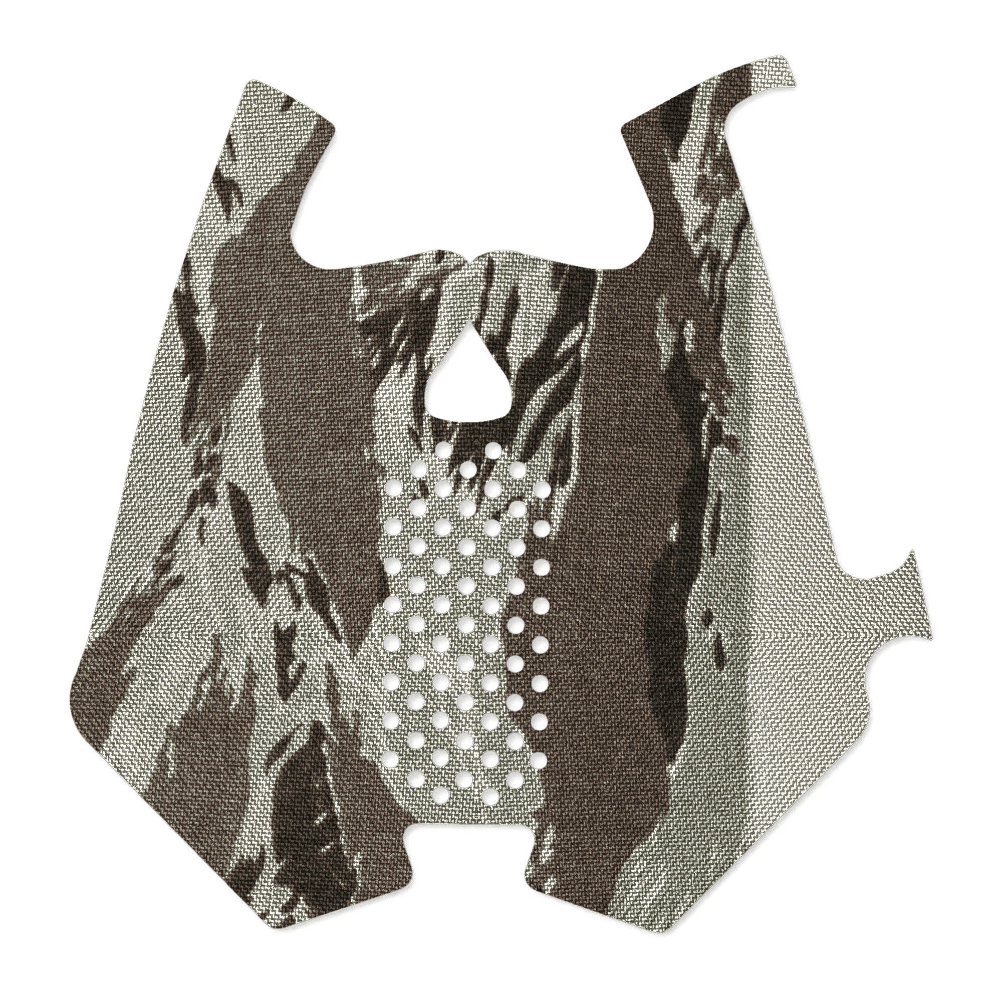 Magpul SGA — Remington 870 grip wrap kit outline, Tiger Stripe (ABU)
