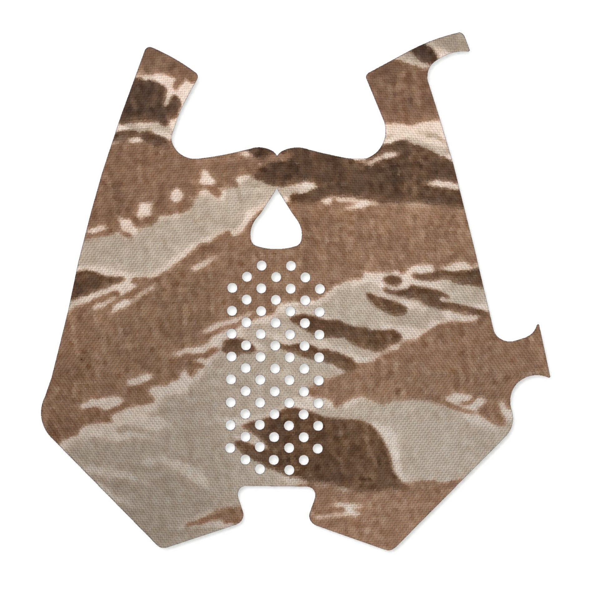 Magpul SGA — Remington 870 grip wrap kit outline, Tiger Stripe (Desert)