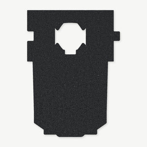 Light Wrap Kit for OLIGHT Arkfeld Ultra - die-cut Cordura 1000D kit pieces in Black - Combat Textiles