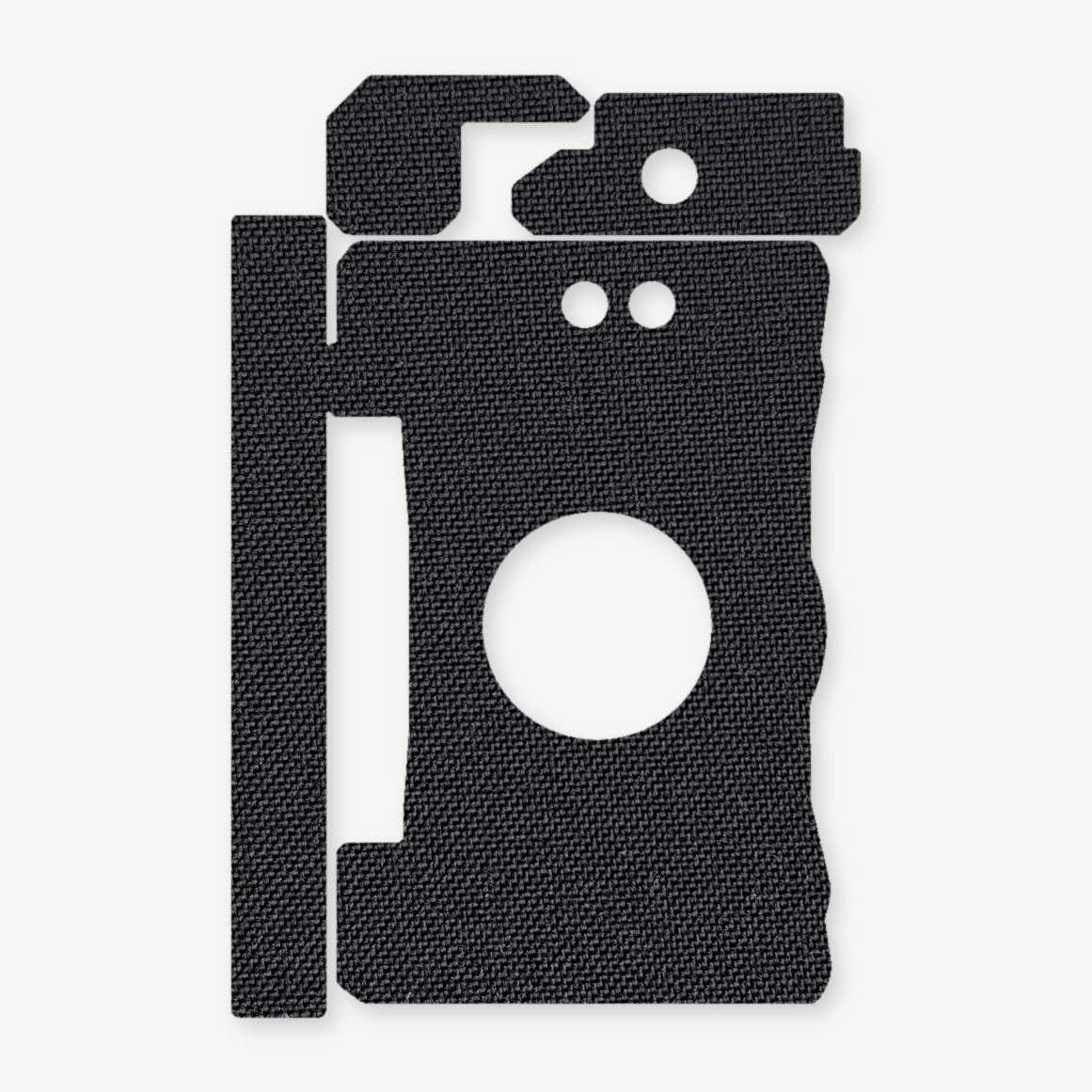 Light Wrap Kit for OLIGHT BALDR S - die-cut Cordura 1000D kit pieces in Black - Combat Textiles