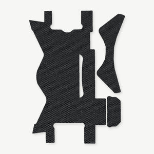 Light Wrap Kit for OLIGHT PL-X - die-cut Cordura 1000D kit pieces in Black - Combat Textiles