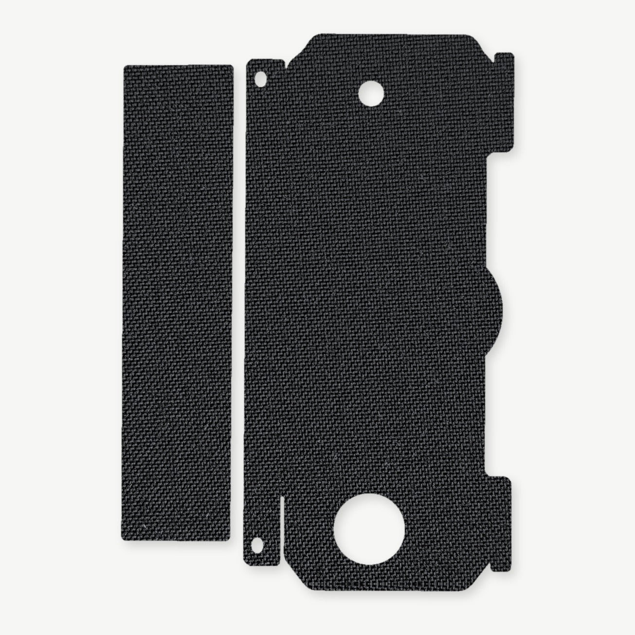 Light Wrap Kit for OLIGHT VALKYRIE PL-3 - die-cut Cordura 1000D kit pieces in Black - Combat Textiles