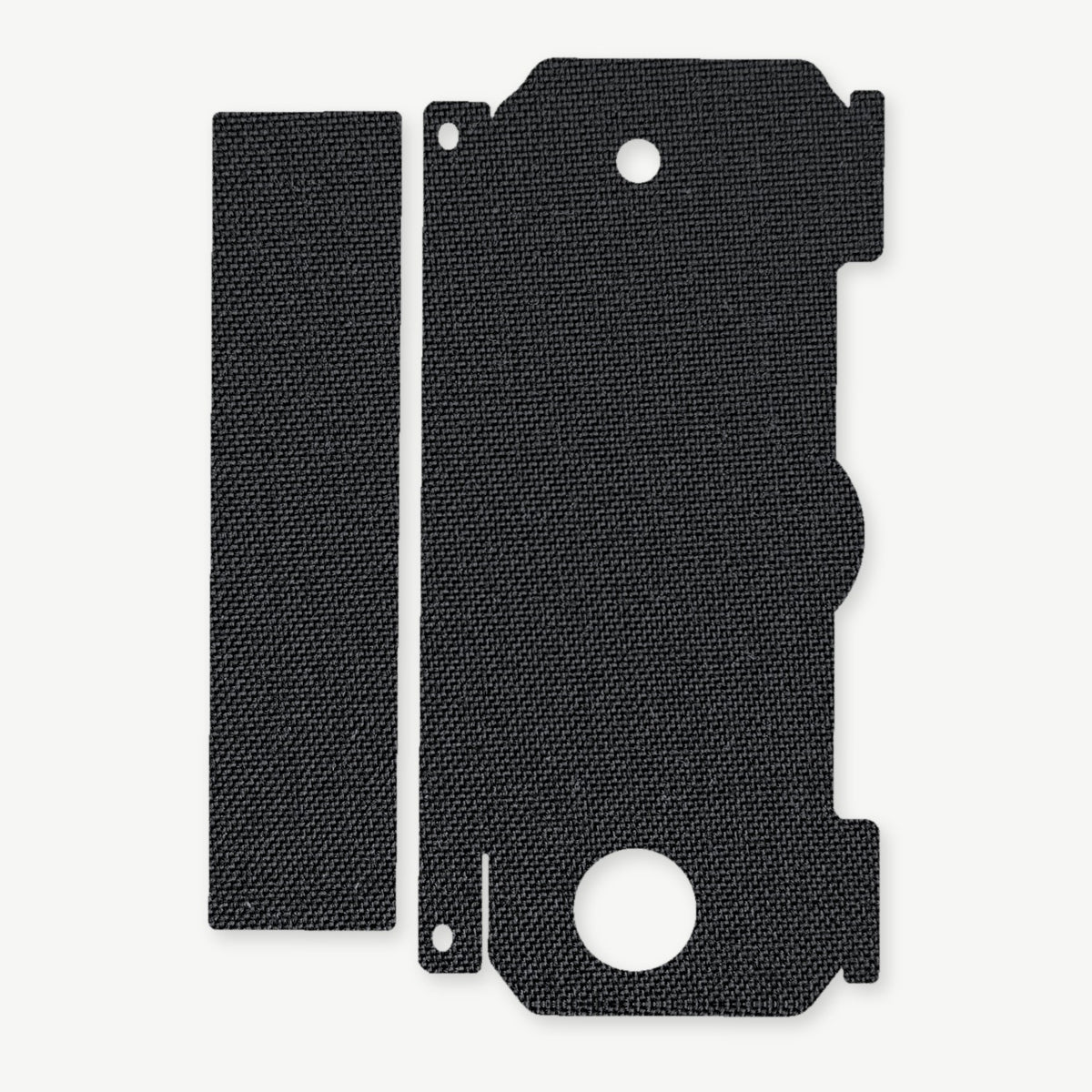 Light Wrap Kit for OLIGHT VALKYRIE PL-3 - die-cut Cordura 1000D kit pieces in Black - Combat Textiles