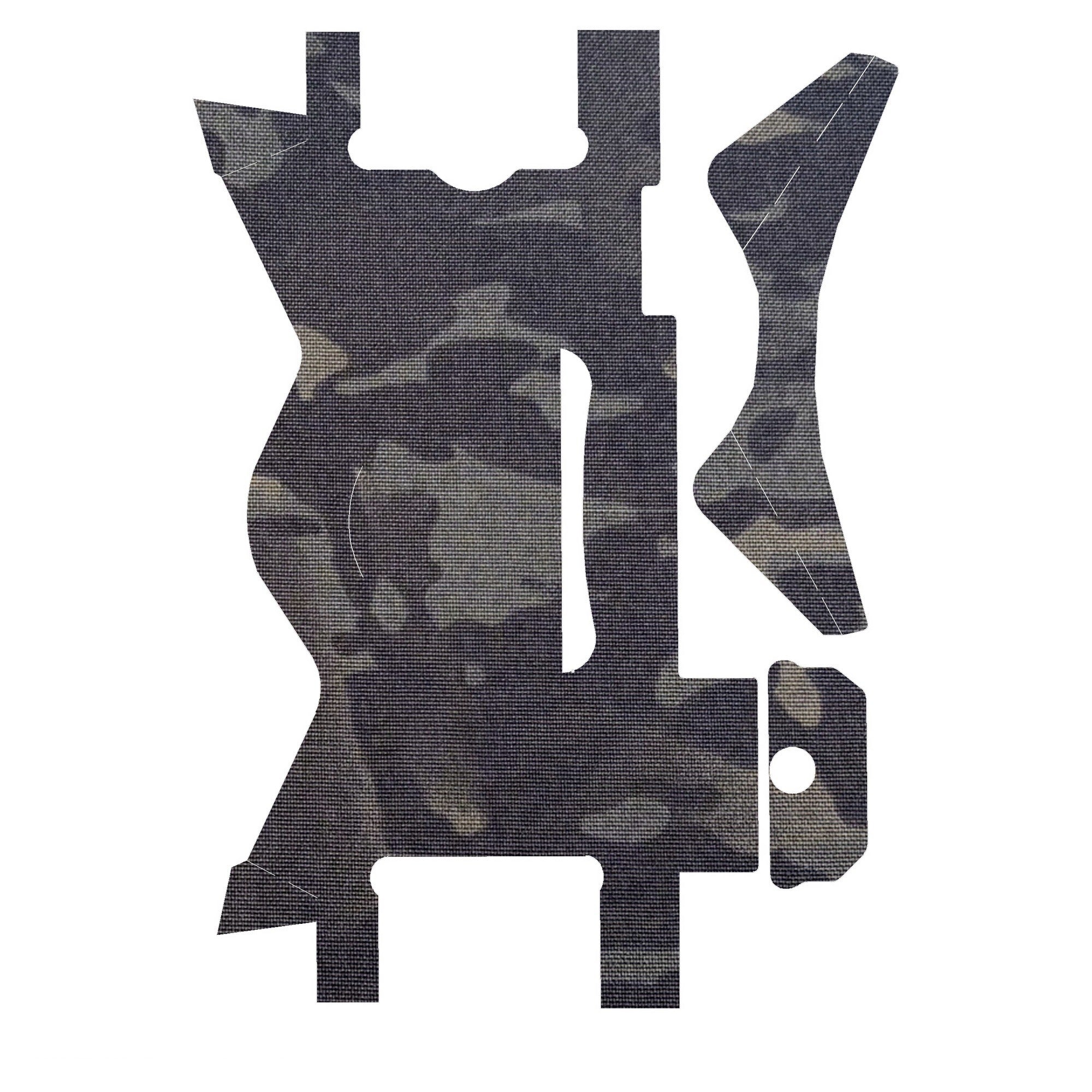 OLIGHT PL-X light wrap kit outline, MultiCam Black