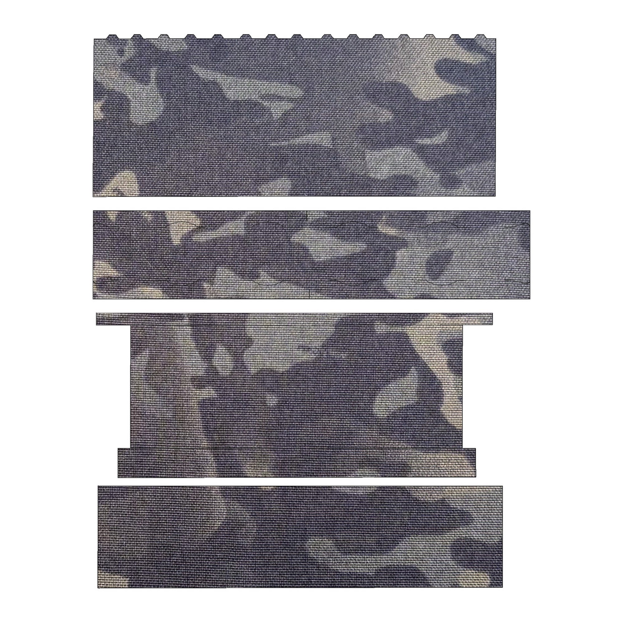 OLIGHT ODIN Mini light wrap kit outline, MultiCam Black