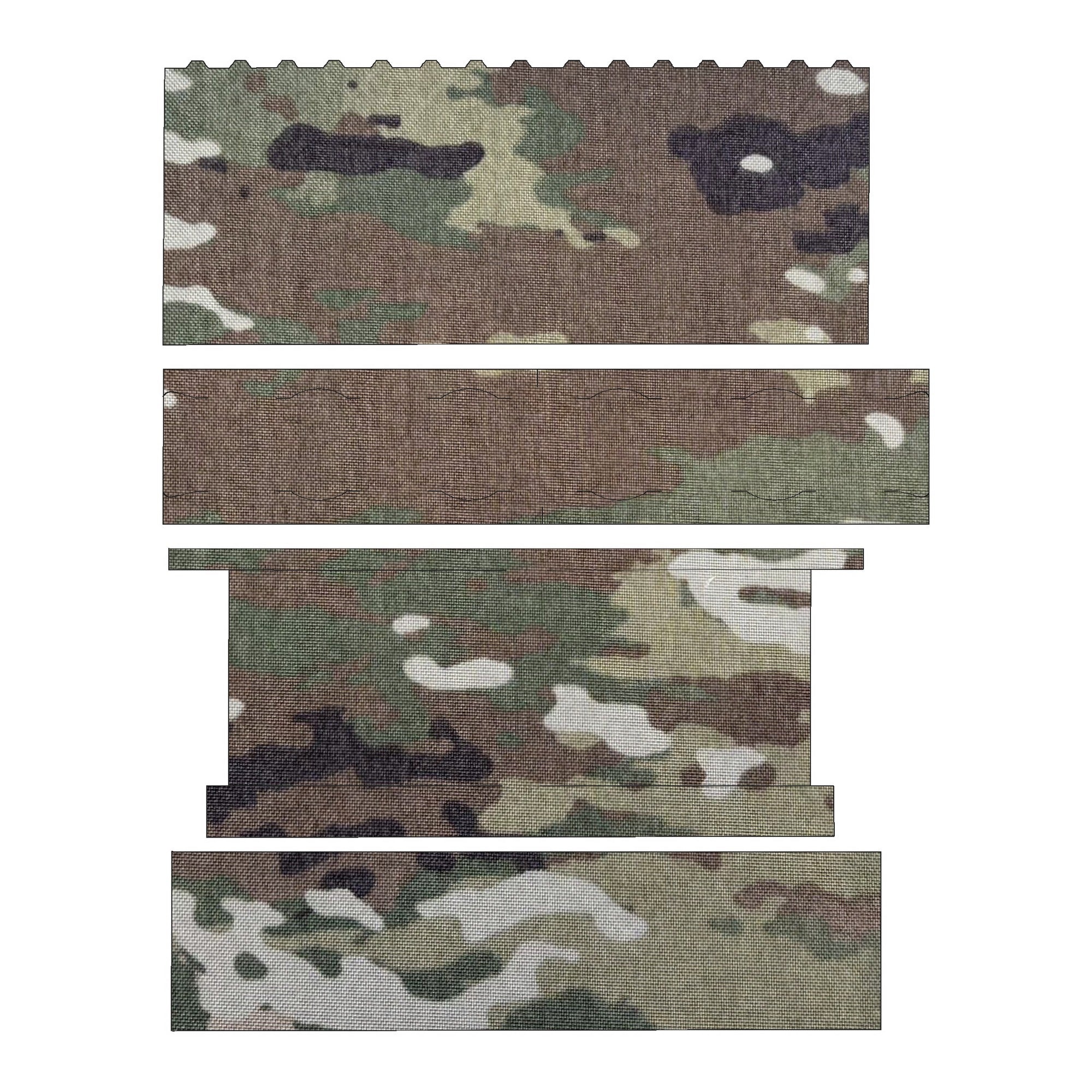 OLIGHT ODIN Mini light wrap kit outline, MultiCam