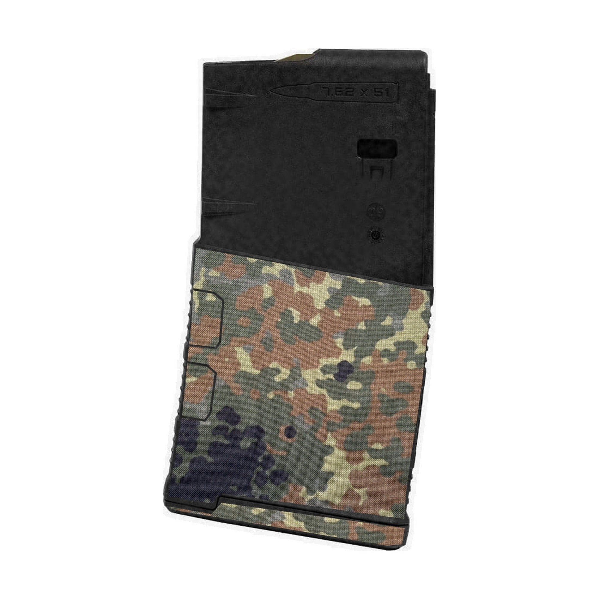 Magpul PMAG 20 LR/SR Gen 3 (308/7.62x51) Cordura mag wrap, Flecktarn