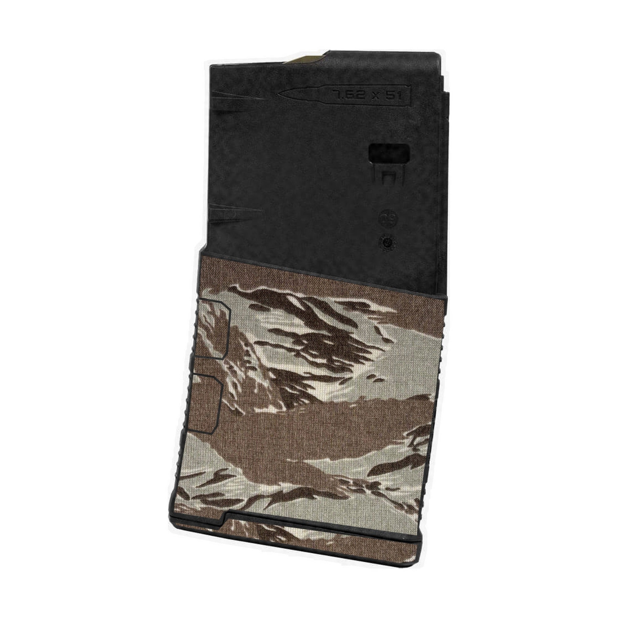 Magpul PMAG 20 LR/SR Gen 3 (308/7.62x51) Cordura mag wrap, Tiger Stripe (ABU)