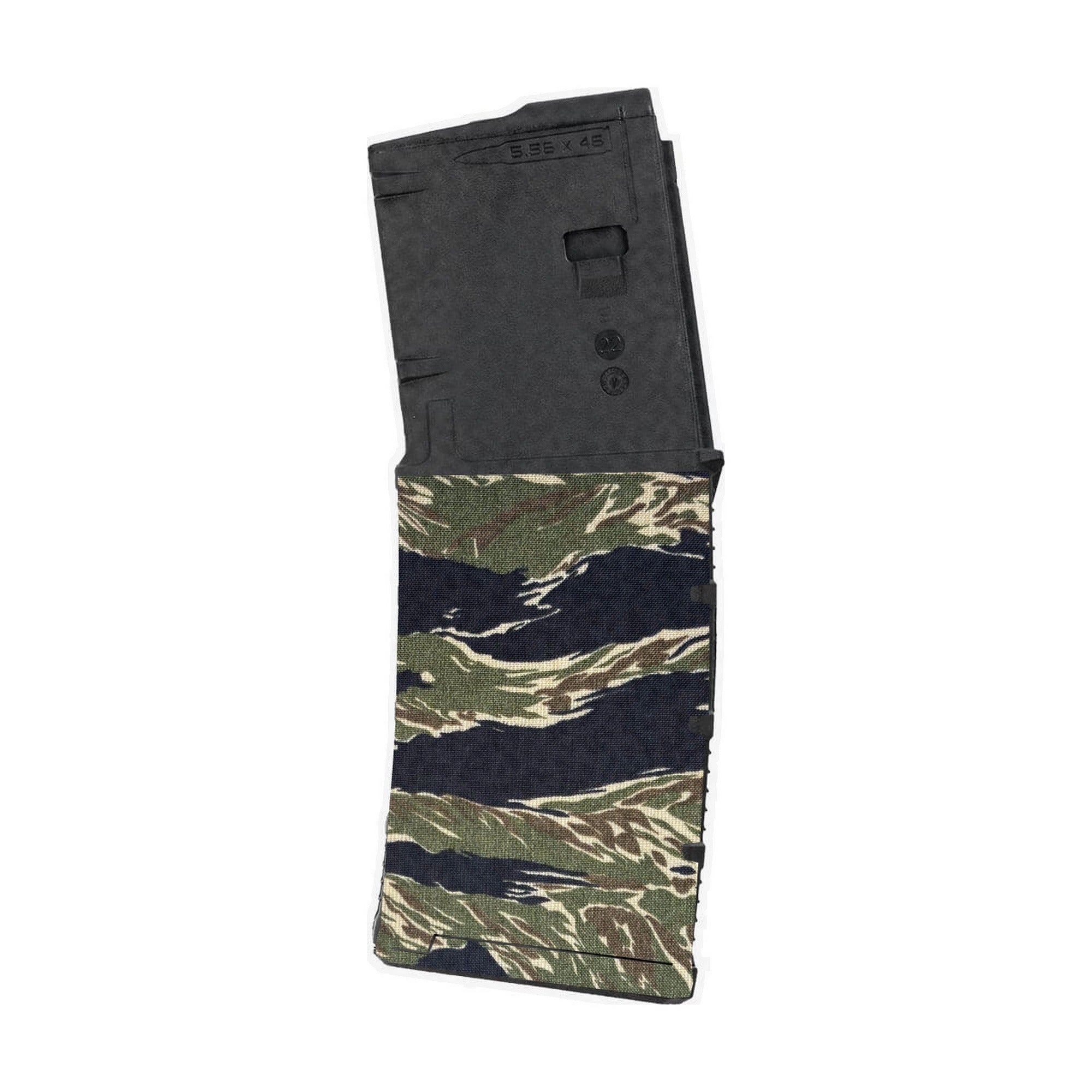 Magpul PMAG 30 AR/M4 Gen 3 Cordura mag wrap, Tiger Stripe (Green/Black) (Window: No)
