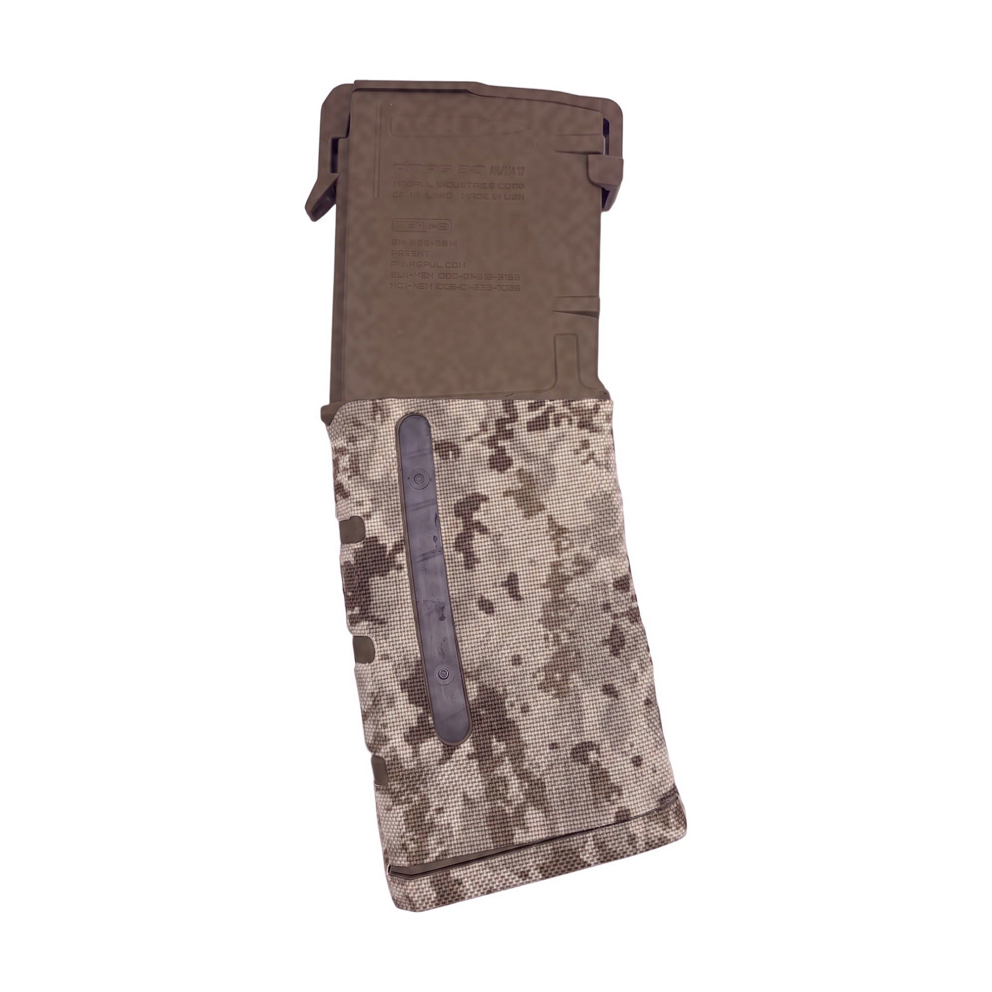 Magpul PMAG 30 AR/M4 Gen 3 Cordura mag wrap, ACU (Desert) (Window: Yes)