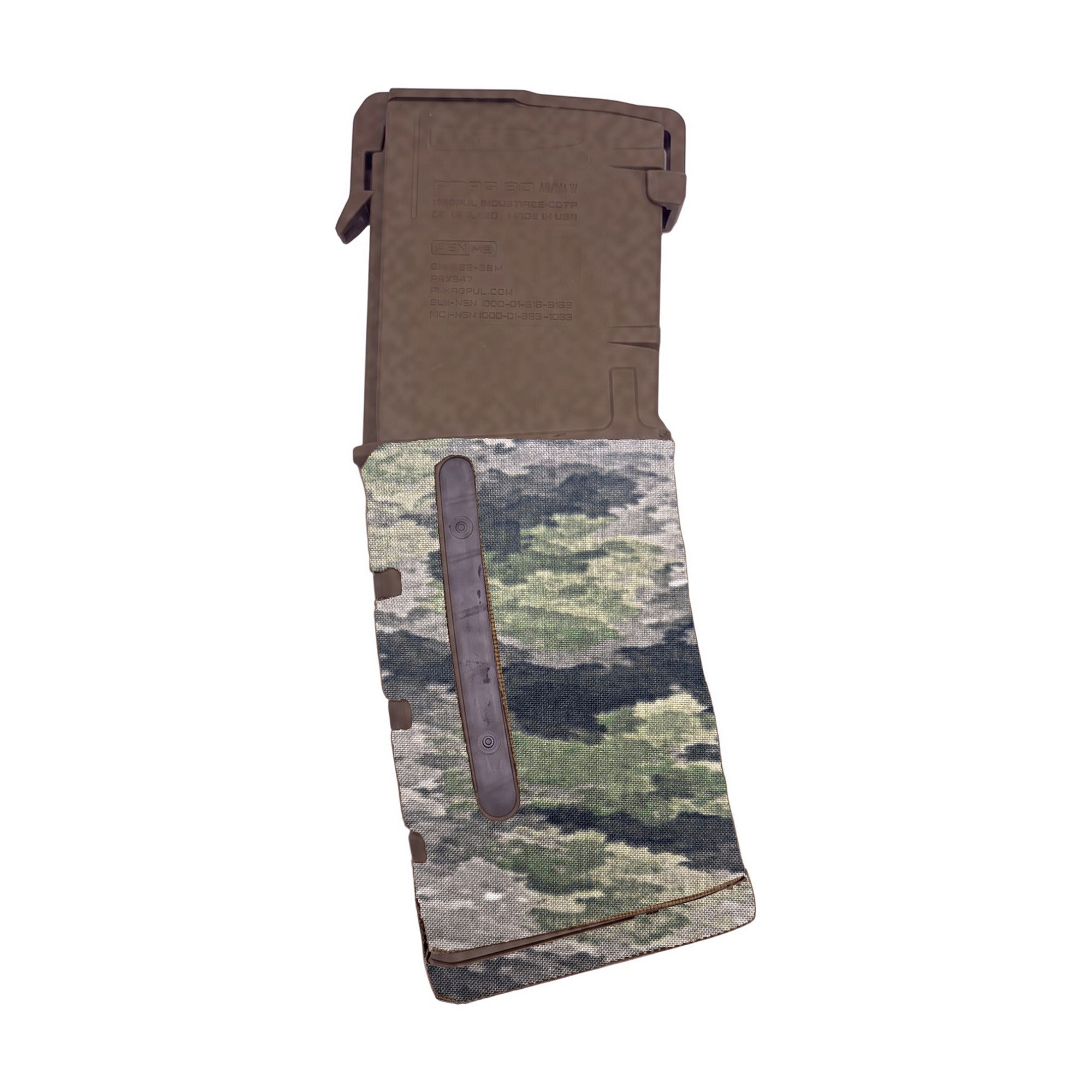 Magpul PMAG 30 AR/M4 Gen 3 Cordura mag wrap, A-TACS iX (Window: Yes)