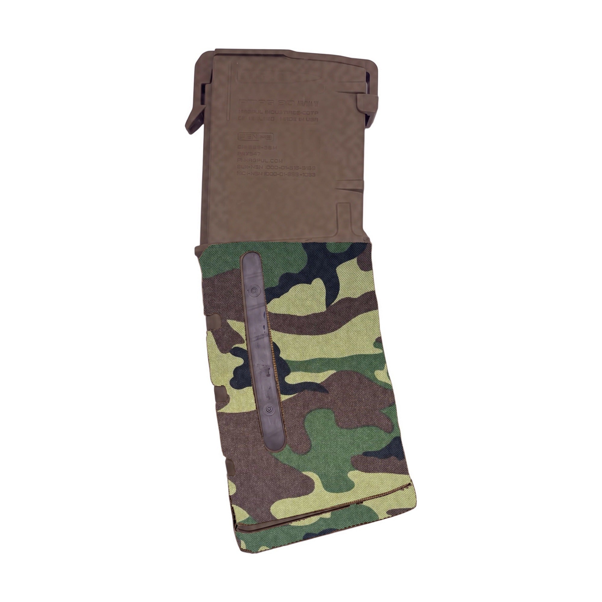 Magpul PMAG 30 AR/M4 Gen 3 Cordura mag wrap, M81 Woodland (Window: Yes)
