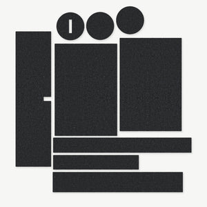 Optic Wrap Kit for Primary Arms SLx 1-6x24 Gen IV - die-cut Cordura 1000D kit pieces in Black - Combat Textiles