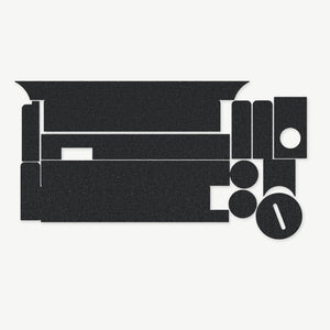 Optic Wrap Kit for Primary Arms SLx 2.5X Prism - die-cut Cordura 1000D kit pieces in Black - Combat Textiles