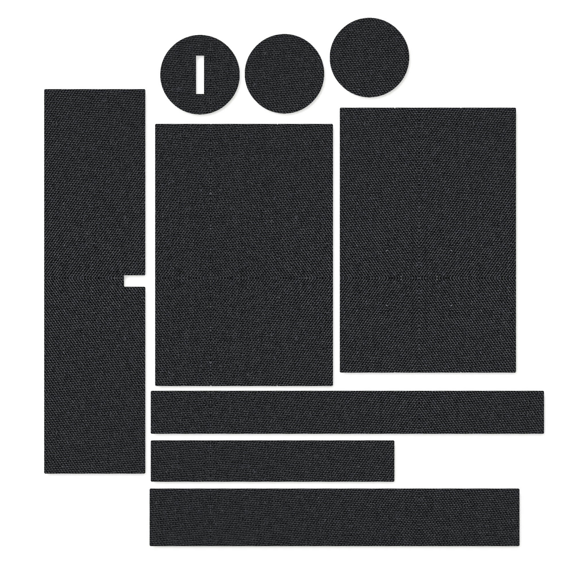 Primary Arms SLx 1-6x24 Gen IV optic wrap kit outline, Black