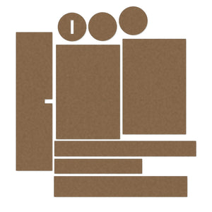 Primary Arms SLx 1-6x24 Gen IV optic wrap kit outline, Coyote