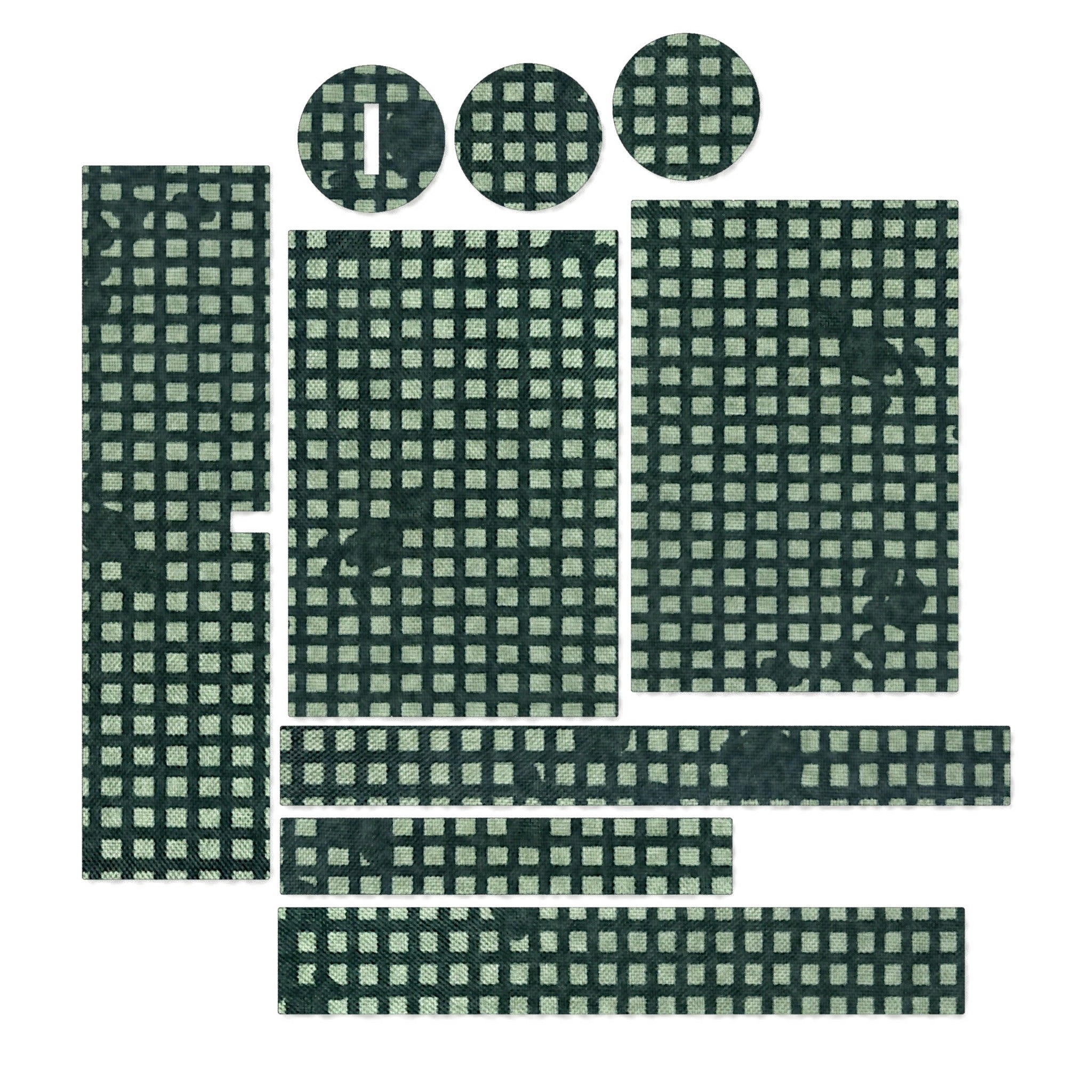 Primary Arms SLx 1-6x24 Gen IV optic wrap kit outline, Desert Night Camo
