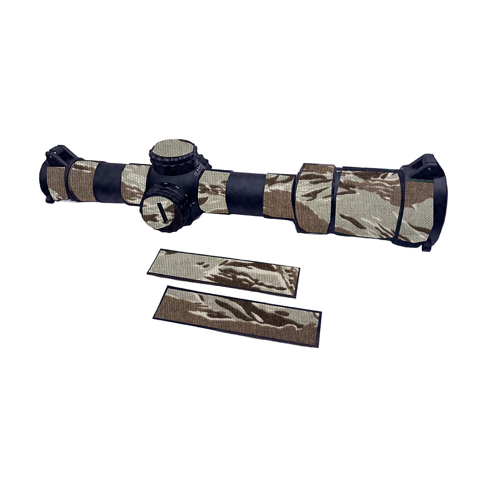 Primary Arms SLx 1-6x24 Gen IV Cordura optic wrap, Tiger Stripe (Desert)