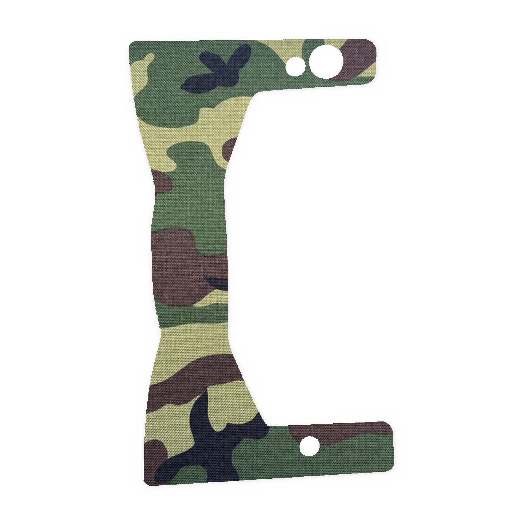Trijicon RMR Type2 optic wrap kit outline, M81 Woodland (Brightness Buttons: No)