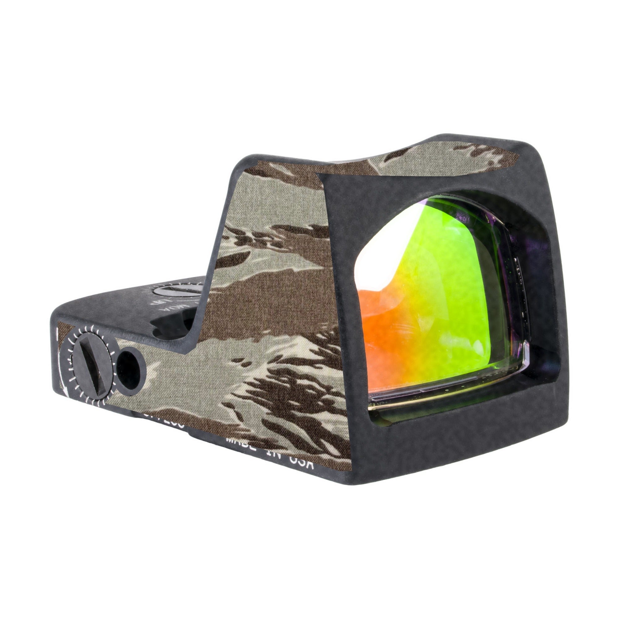 Trijicon RMR Type2 Cordura optic wrap, Tiger Stripe (Desert) (Brightness Buttons: No)