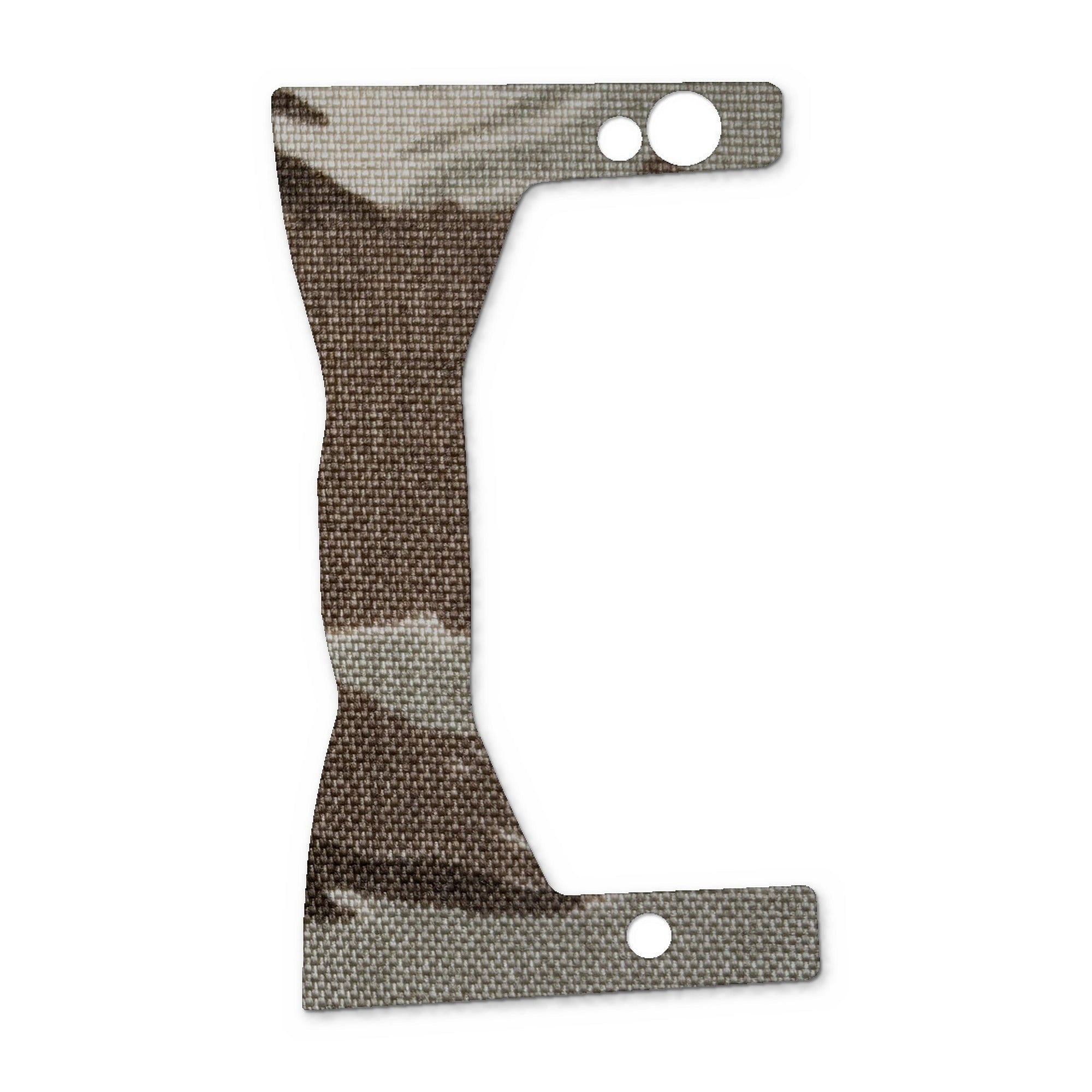 Trijicon RMR Type2 optic wrap kit outline, Tiger Stripe (Desert) (Brightness Buttons: No)
