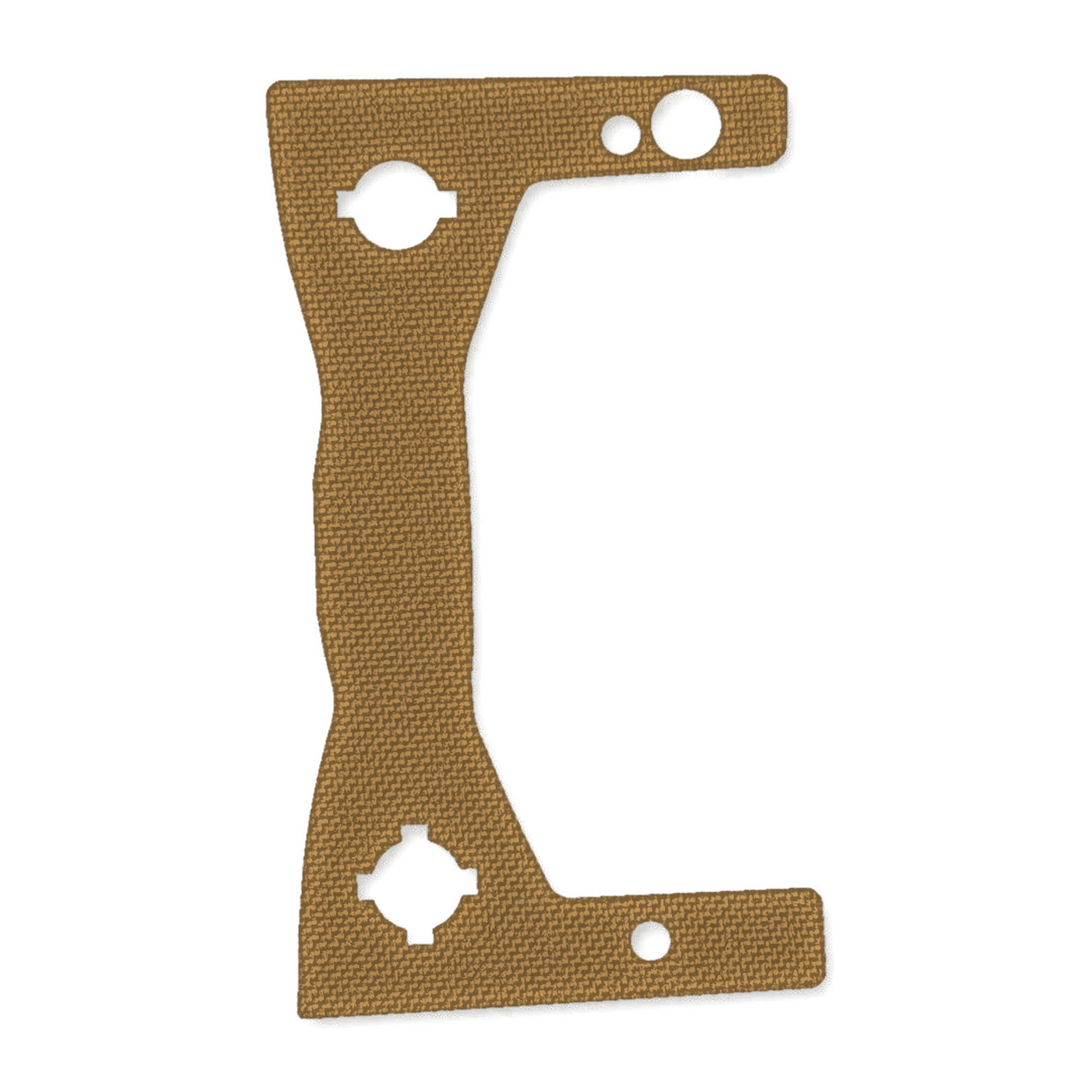 Trijicon RMR Type2 optic wrap kit outline, Coyote (Brightness Buttons: Yes)